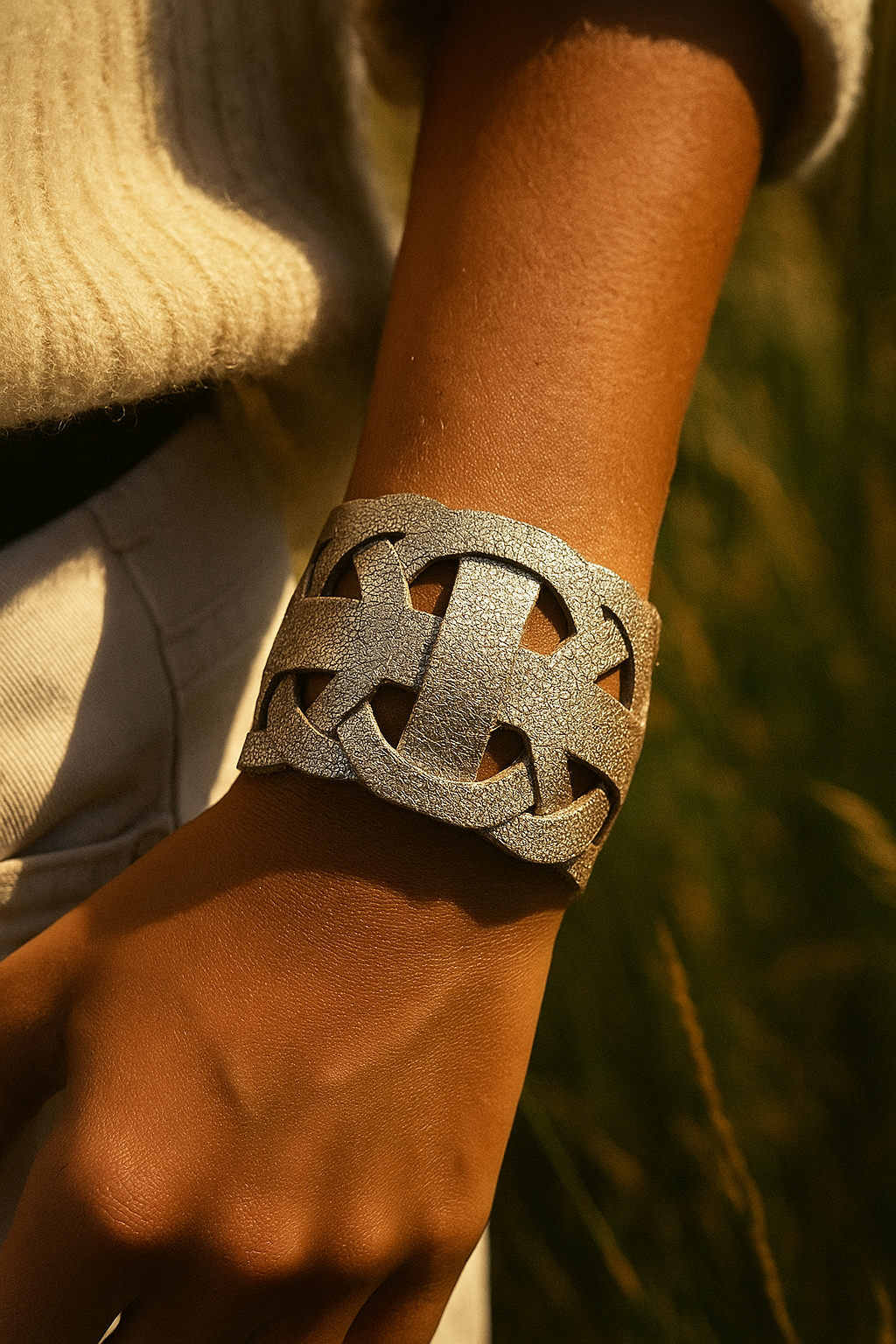 Pulsera Cuncuna Plateada