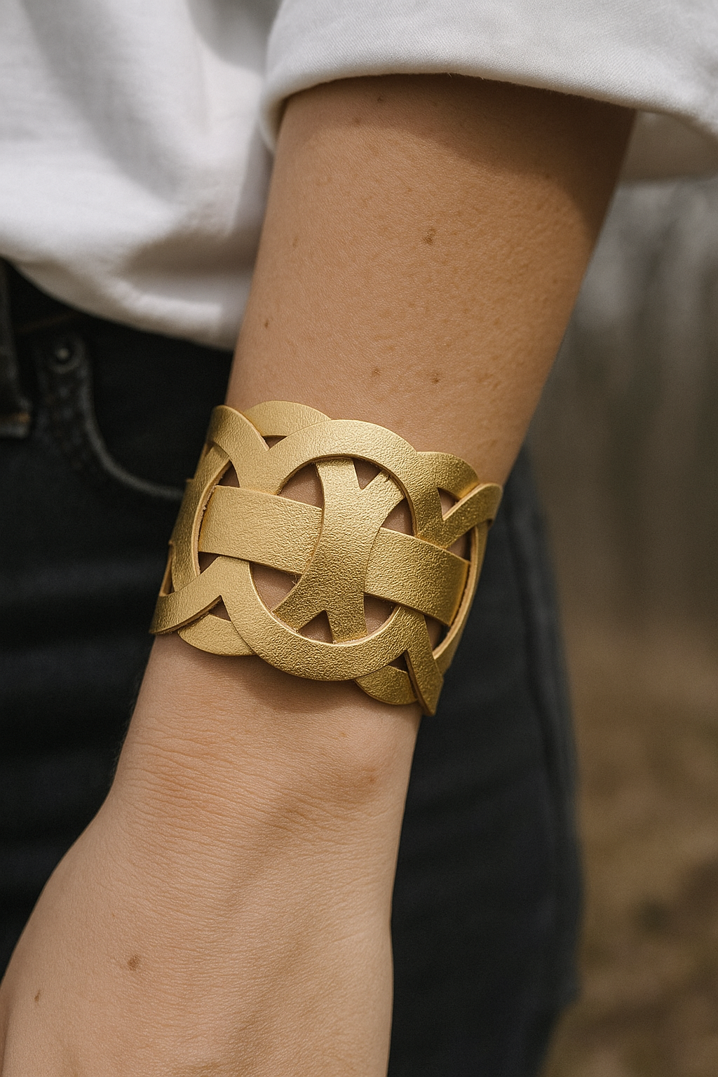 Pulsera Cuncuna Dorado